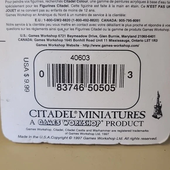 NIB Vintage Warhammer High Elf Archer Command - Picture 7 of 7